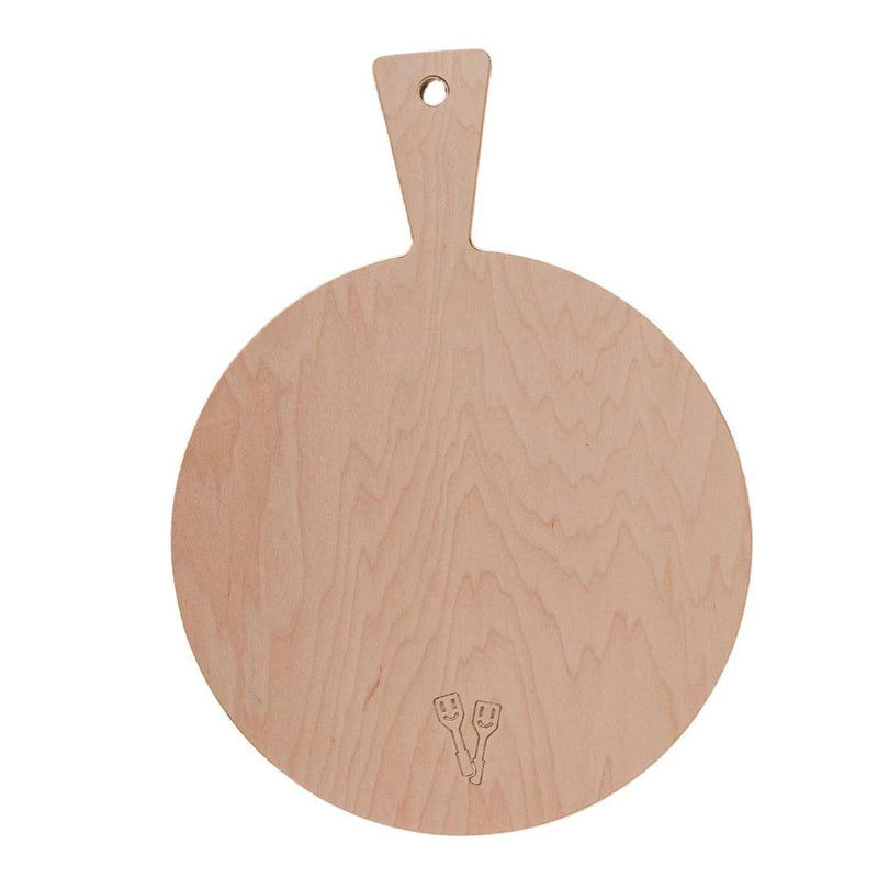 Borrelplank rond 55 x 41 cm